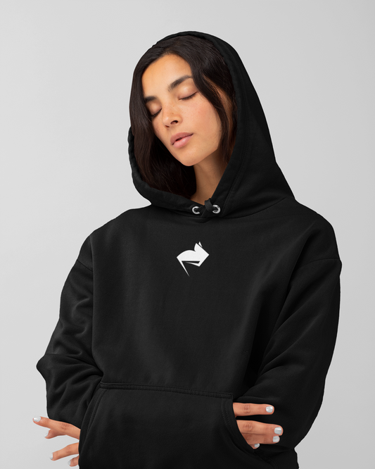 BLACK GYMRAT HOODIE