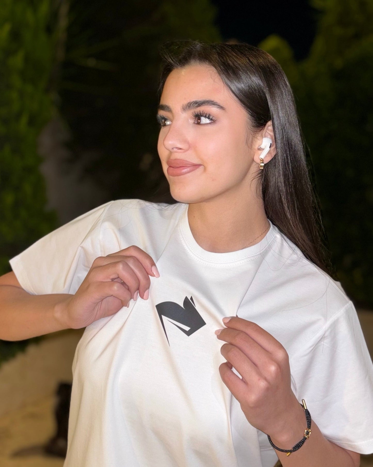 WHITE GYMRAT T-SHIRT